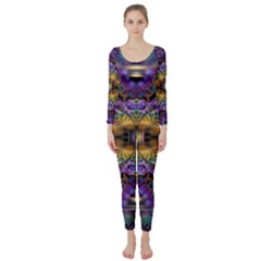 Fractal Illusion Long Sleeve Catsuit by Sparkle