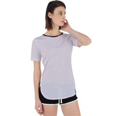 Pale Mauve - Perpetual Short Sleeve T-shirt by FashionLane