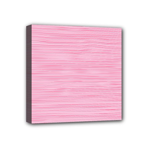 Pink Knitting Mini Canvas 4  X 4  (stretched) by goljakoff