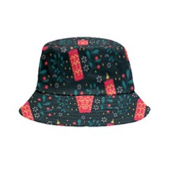 Christmas Candles Bucket Hat by designsbymallika