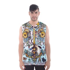 The Illustrated Alphabet - I - By Larenard Men s Basketball Tank Top by LaRenard