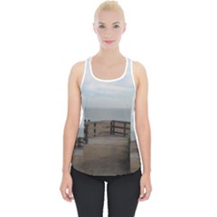 Beach Day  Piece Up Tank Top by IIPhotographyAndDesigns