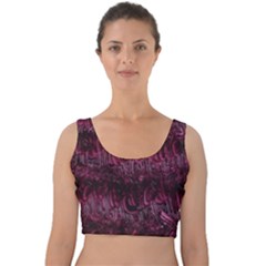 Gc (84) Velvet Crop Top by GiancarloCesari