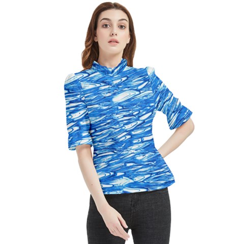 Gc (71) Frill Neck Blouse by GiancarloCesari