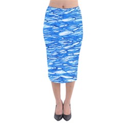Gc (70) Velvet Midi Pencil Skirt by GiancarloCesari