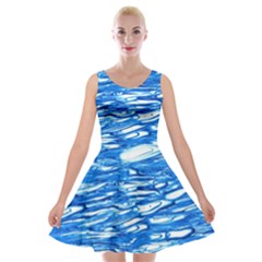 Gc (40) Velvet Skater Dress by GiancarloCesari