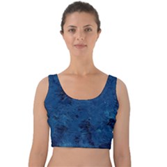 Gc (18) Velvet Crop Top by GiancarloCesari