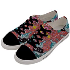 Supersonic Spaceopus Men s Low Top Canvas Sneakers by chellerayartisans