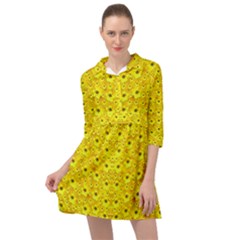 Flowers From Heaven  With A Modern Touch Mini Skater Shirt Dress by pepitasart