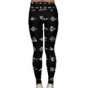 Electrical Symbols Callgraphy Short Run Inverted Classic Yoga Leggings View2