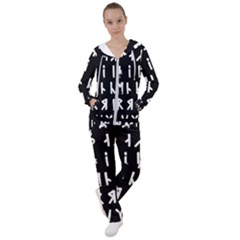 Complete Dalecarlian Rune Set Inverted Women s Tracksuit by WetdryvacsLair
