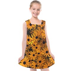 Rudbeckias  Kids  Cross Back Dress by Sobalvarro
