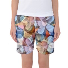 Multifleurs Women s Basketball Shorts by sfbijiart