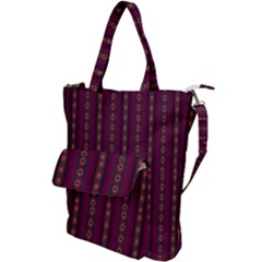 Maroon Sprinkles Shoulder Tote Bag by Sparkle