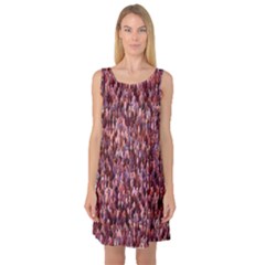 Mosaic Sleeveless Satin Nightdress by Sparkle
