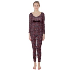 Star Lines Long Sleeve Catsuit by Sparkle
