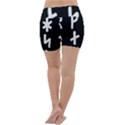 Younger Futhark Rune Set Collected Inverted Lightweight Velour Yoga Shorts View4