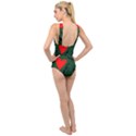 Hearts. Cross Front Low Back Swimsuit View2