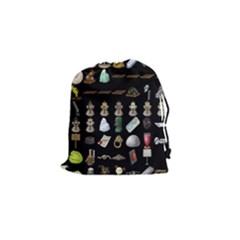 Glitch Glitchen Misc Three Drawstring Pouch (small) by WetdryvacsLair