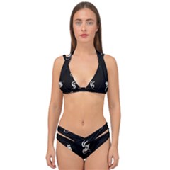 Katzen Cats Double Strap Halter Bikini Set by WetdryvacsLair