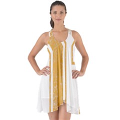 1 Best Dad Show Some Back Chiffon Dress by blackacturus