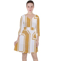 1 Best Dad Ruffle Dress by blackacturus
