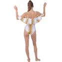 1 Best Dad Drape Piece Swimsuit View2