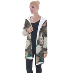 Possum - Be Urself Longline Hooded Cardigan by Valentinaart