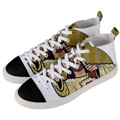Buddy Christ Men s Mid-top Canvas Sneakers by Valentinaart