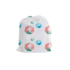 Diamonds Drawstring Pouch (medium) by Sparkle