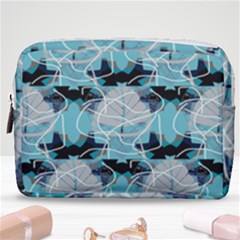 Digital Waves Make Up Pouch (medium) by Sparkle