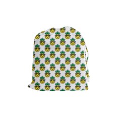 Holiday Pineapple Drawstring Pouch (medium) by Sparkle