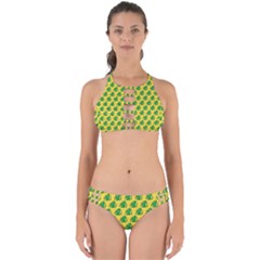 Beautiful Pattern Perfectly Cut Out Bikini Set by Sparkle
