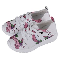Go To Hell Kids  Lightweight Sports Shoes by Valentinaart