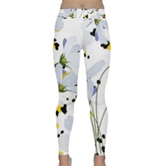 Tree Poppies  Classic Yoga Leggings by Sobalvarro