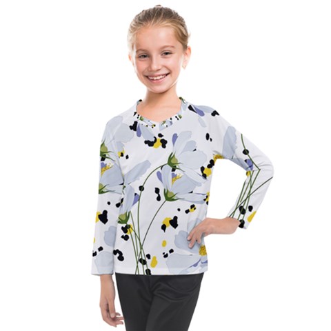 Tree Poppies  Kids  Long Mesh Tee by Sobalvarro