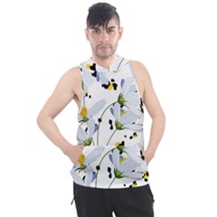 Tree Poppies  Men s Sleeveless Hoodie by Sobalvarro
