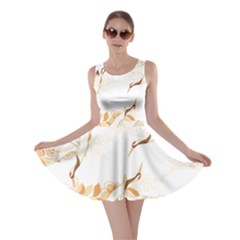 Birds And Flowers  Skater Dress by Sobalvarro