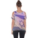 Israel Cut Out Side Drop Tee View2
