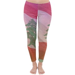 Lebanon Classic Winter Leggings by AwesomeFlags
