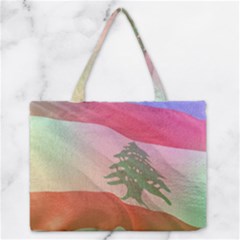 Lebanon Zipper Medium Tote Bag by AwesomeFlags