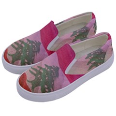 Lebanon Kids  Canvas Slip Ons by AwesomeFlags