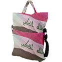 Iraq Fold Over Handle Tote Bag View2