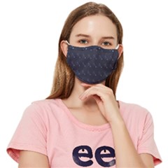 Black Stars Fitted Cloth Face Mask (adult) by Sparkle
