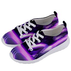 Illustration Scene Blue Women s Lightweight Sports Shoes by Dutashop