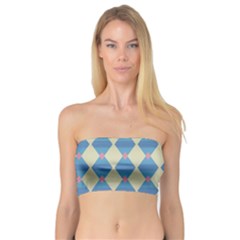 Pattern Texture Chevron Bandeau Top by Dutashop