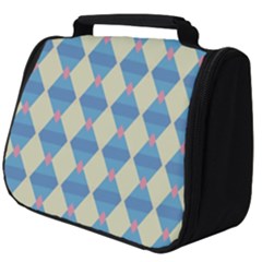 Pattern Texture Chevron Full Print Travel Pouch (big) by Dutashop