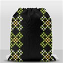 Pattern Background Vector Seamless Drawstring Bag (Small) View2