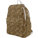 Gold Background Modern Top Flap Backpack View1