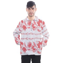 Folk Ornament Men s Half Zip Pullover by Eskimos